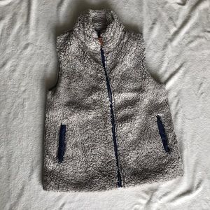 Simply southern Sherpa vest!